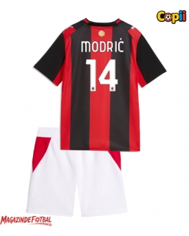 AC Milan Luka Modric #14 Echipament de Fotbal Replică 2026-27 Copii Acasa (+ Șorturi)